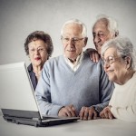 36234408 - a group of elderly people using technology